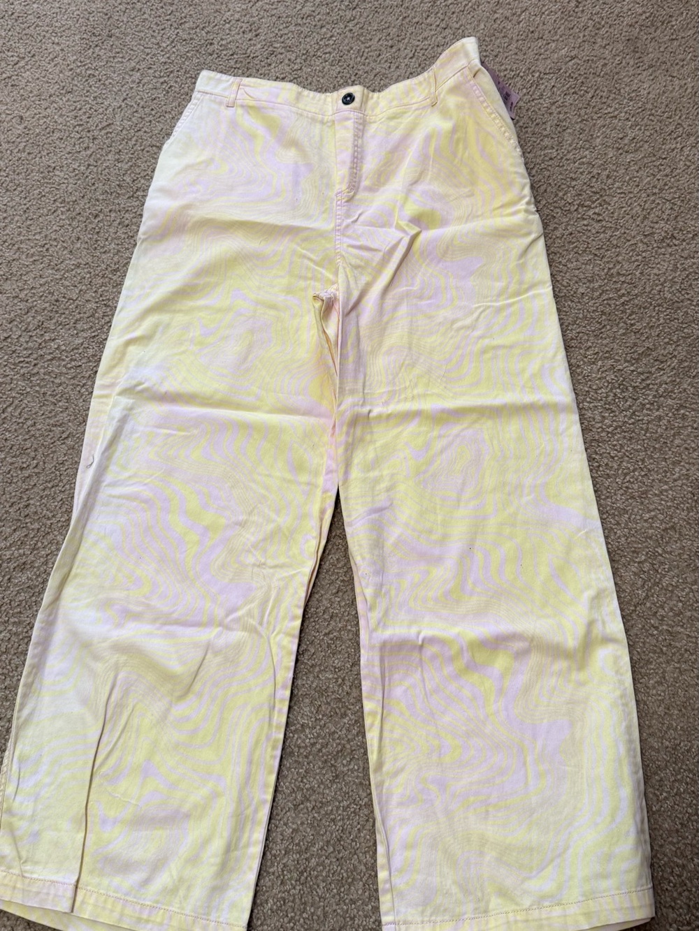 NWT wild fable Pale Yellow Wide-Leg Pants